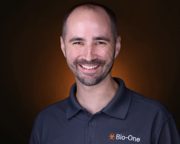 Bio-One of Lincoln owner, Chris Meadows, MHA, CM